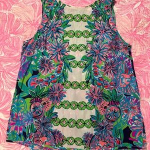 Lilly Pulitzer Multicolor Floral Tank Top